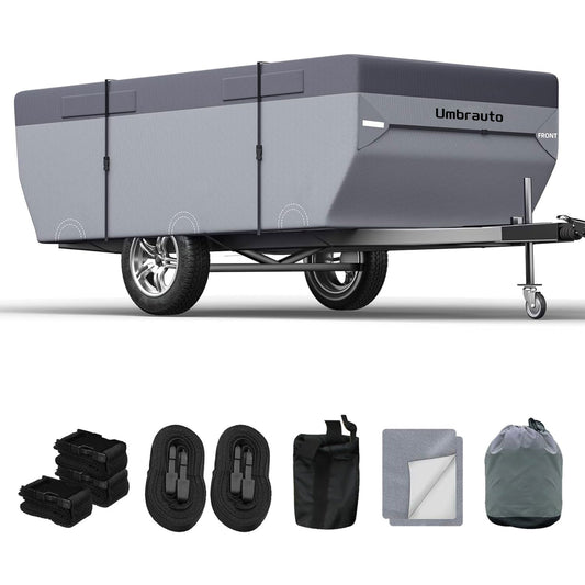 Pop-up Trailer Cover 7 Layers Umbrauto Camper RV Cover