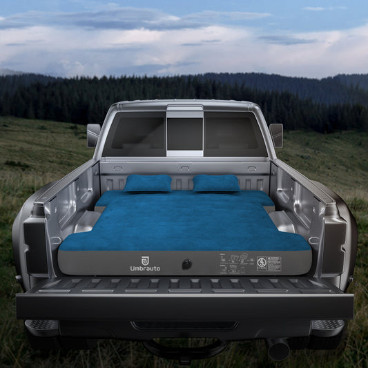 Umbrauto Truck Bed Air Mattress,Blue