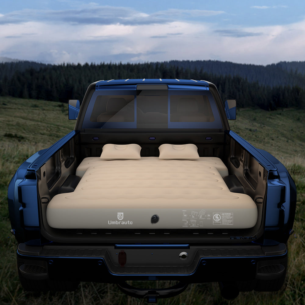 Umbrauto Truck Bed Air Mattress,Beige