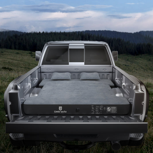 Umbrauto Truck Bed Air Mattress for 6.5FT,Grey