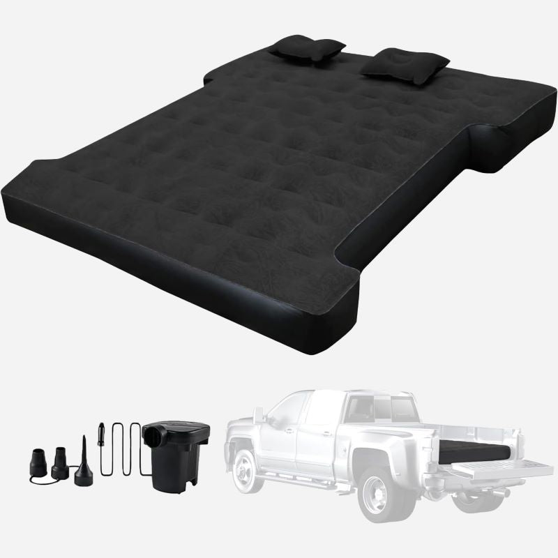 Umbrauto Truck Bed Air Mattress for 6.5FT Full Size Truck Bed, Black